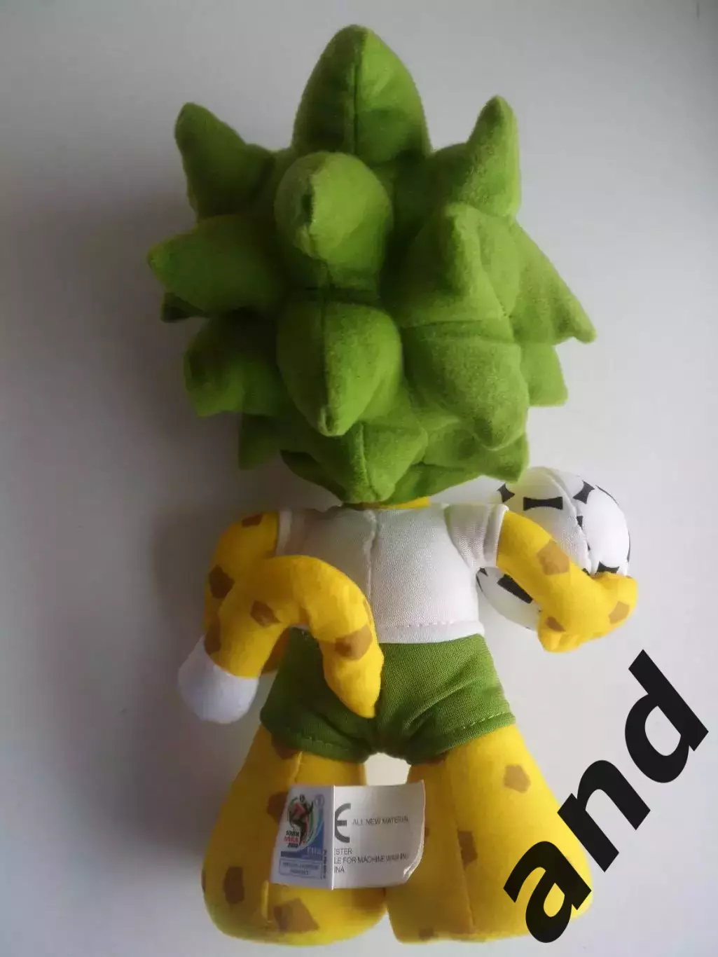 маскот Закуми. игрушка-талисман Чемпионат мира по футболу 2010 г. 2