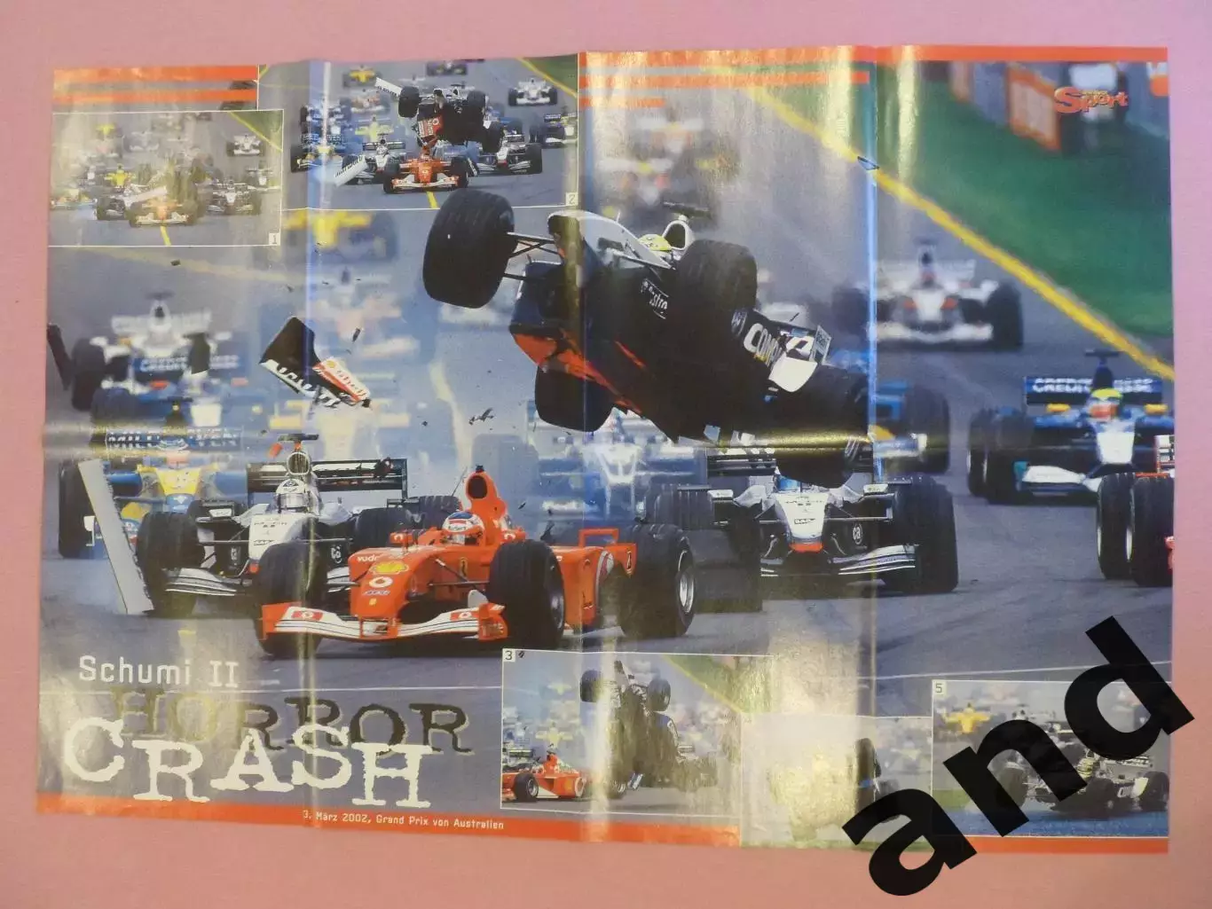 большой постер плакат Элбер/Формула 1 1