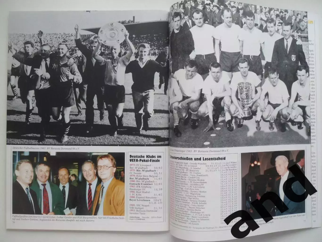 программа Боруссия - Ювентус (финал Кубок УЕФА 1993) 3