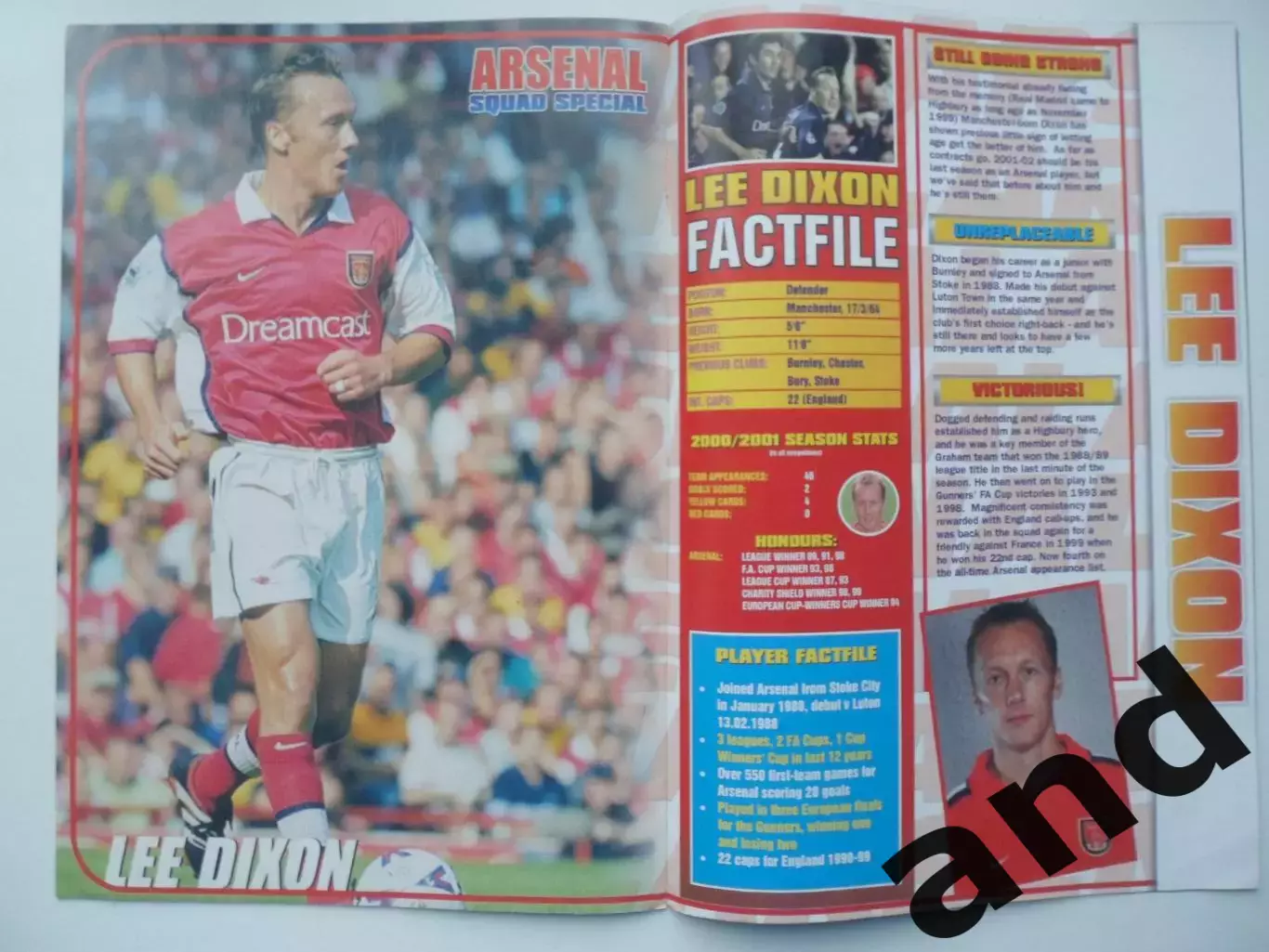 клубный журнал Арсенал Arsenal (постеры игроков) 3