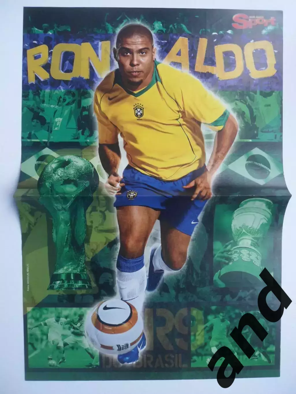 большой постер Рональдо / Мпенза