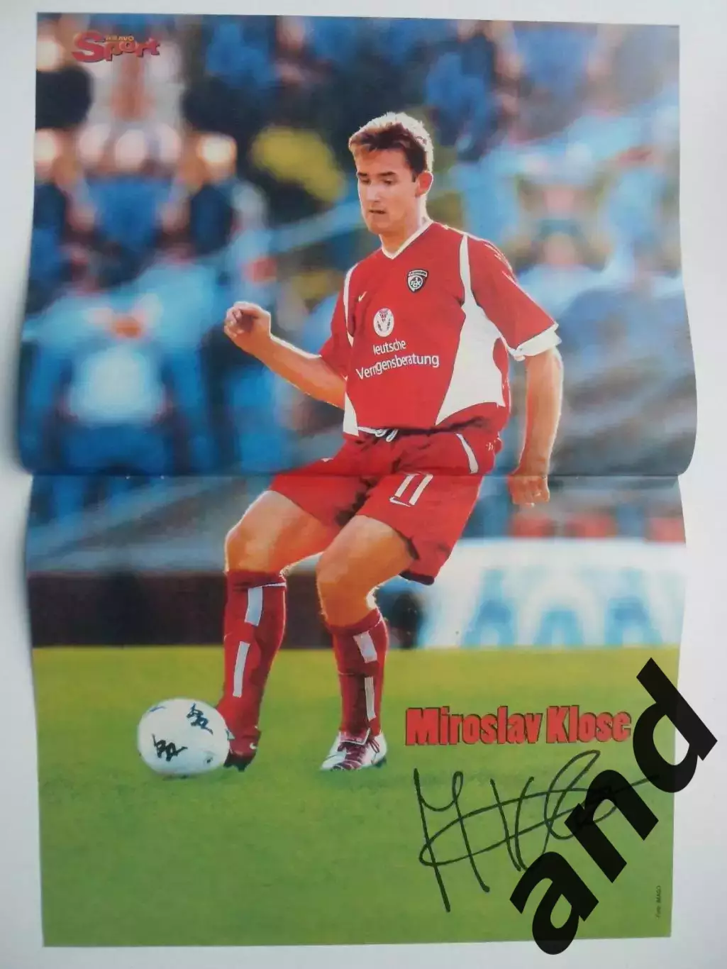 большой постер Клозе / Зе Роберто