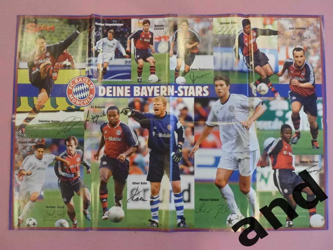 большой постер / плакат звёзды футбола 1