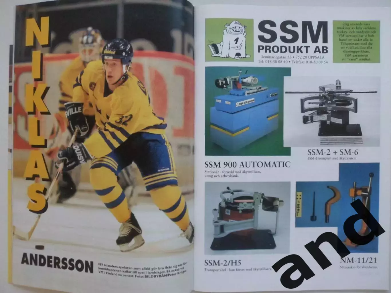 журнал Хоккей (Швеция) № 6 (1997) 1