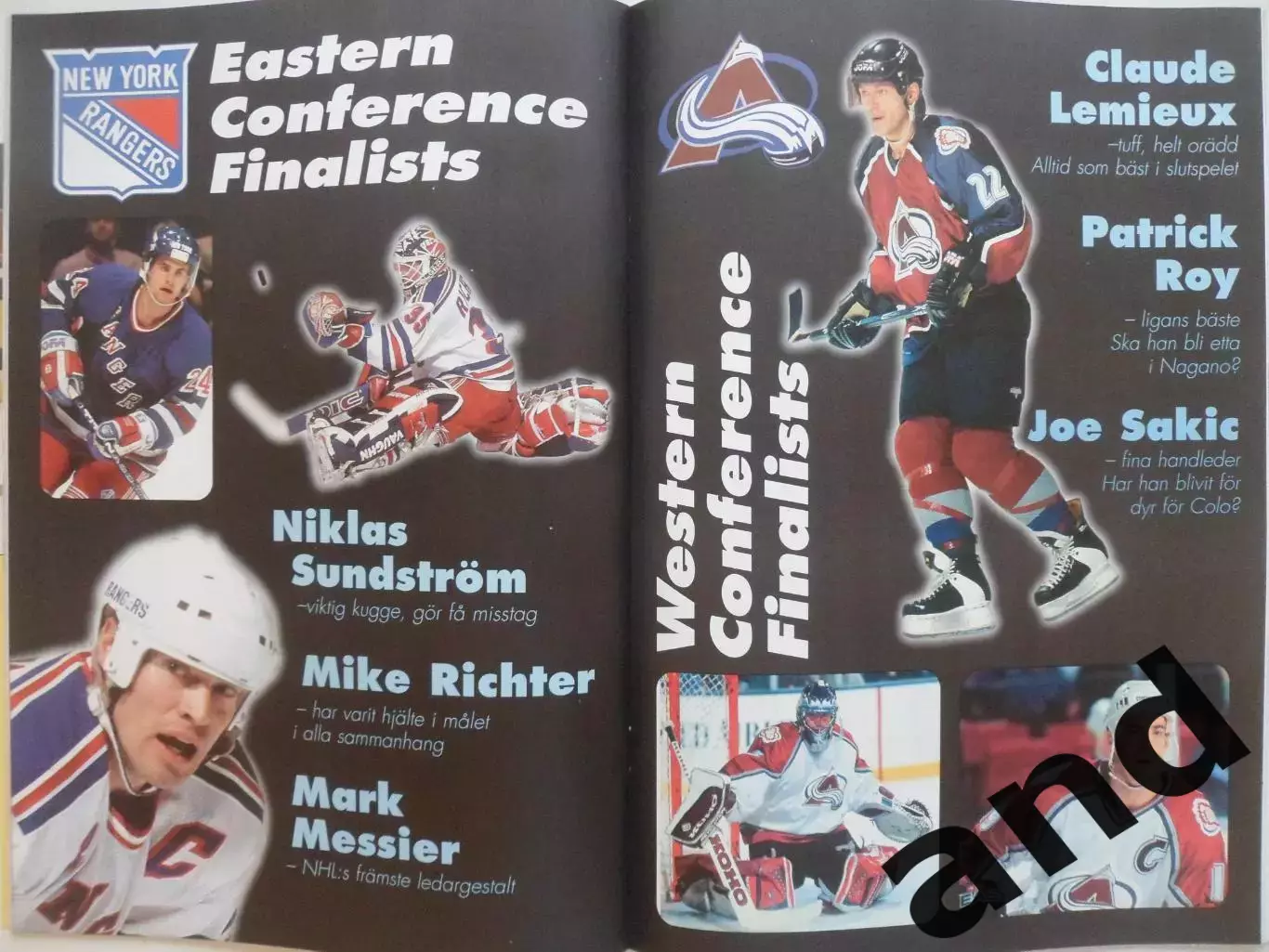 журнал Хоккей (Швеция) № 6 (1997) 5