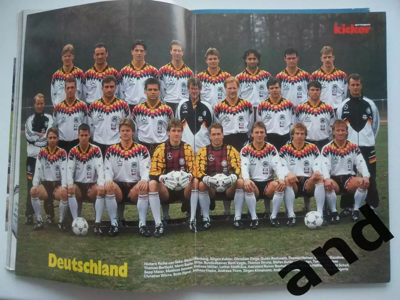 Kicker (спецвыпуск) - чемпионат мира 1994 (постеры всех команд) 1