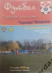 25 Спартак Кострома торпедо Владимир 2006