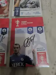 Дмитрий БулыкинДинамо Москва .автограф