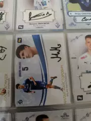 Милан майсторовичДинамо москва карта с автографом