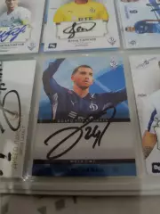 Луис Чавес .Динамо москва карта с автографом вид 2