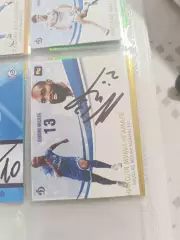 Николя муми нгамале.Динамо москва карта с автографом вид 2