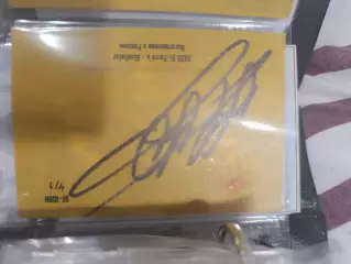 Юрий Никифоров Спартак Москва.карта с автографом вид 2