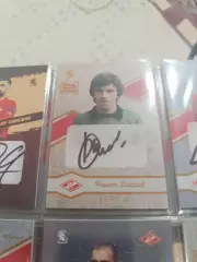 Ринат дасаев .Спартак Москва.карта с автографом вид 2