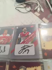 Хесус Медина.Спартак Москва.карта с автографом вид 2