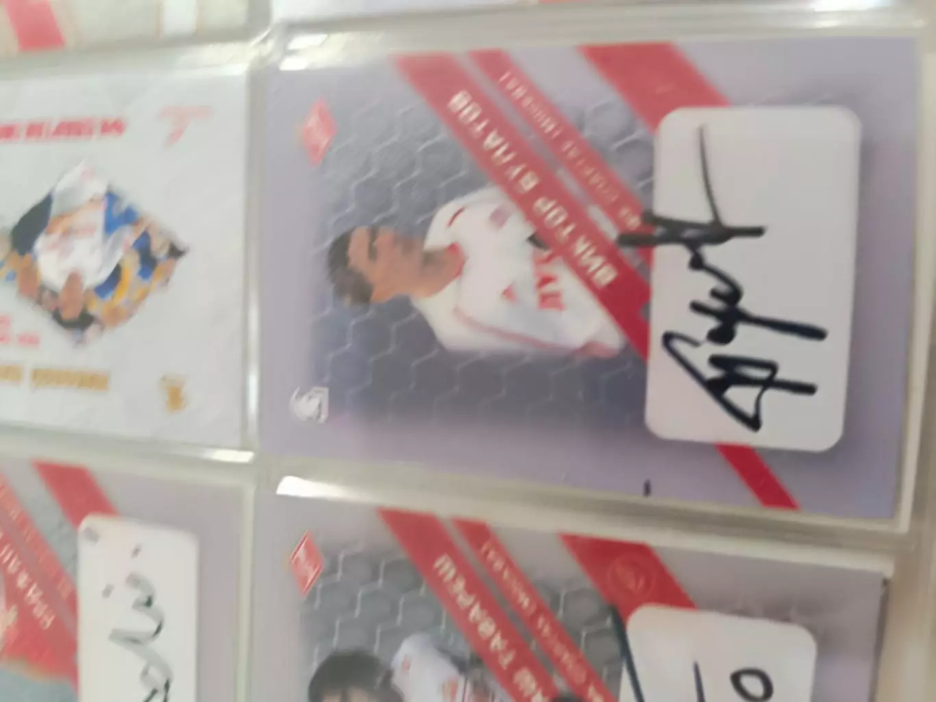 Виктор Булатов.Спартак Москва.карта с автографом вид 2