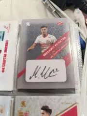 Михаил Игнатов .Спартак Москва.карта с автографом вид 2