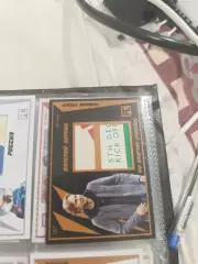 Валерий Карпин Россия .карта с куском игровой джерси вид 3