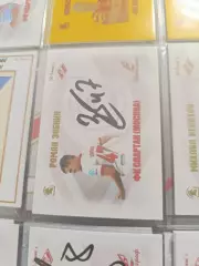 Роман зобнин. Спартак Москва.карта с автографом вид 2