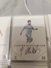 Георгий наваловский Анжи Минск Тбилиси Химки нижнийкарта с автографом