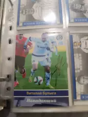 Виталий булыга крылья советов ЯрославльДинамо Минск карта с автографом