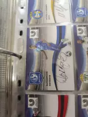 Вандерсон Витебск .карта с автографом