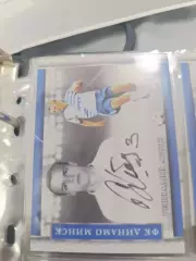 Геннадий лесун Динамо Минск Анжи Махачкала . карта с автографом