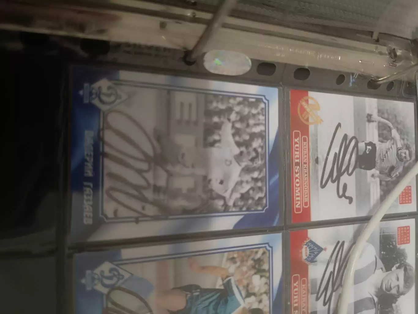 Валерий Газзаев ЦСКА Динамо локомотив Алания. Карта. с автографом вид 3