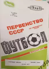 41 Торпедо Москва Динамо Киев 1985