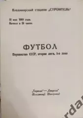 46 Торпедо Владимир Спартак Кострома1989