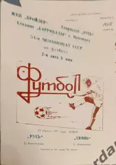 47 русь Волгоград химик Дзержинск 1991