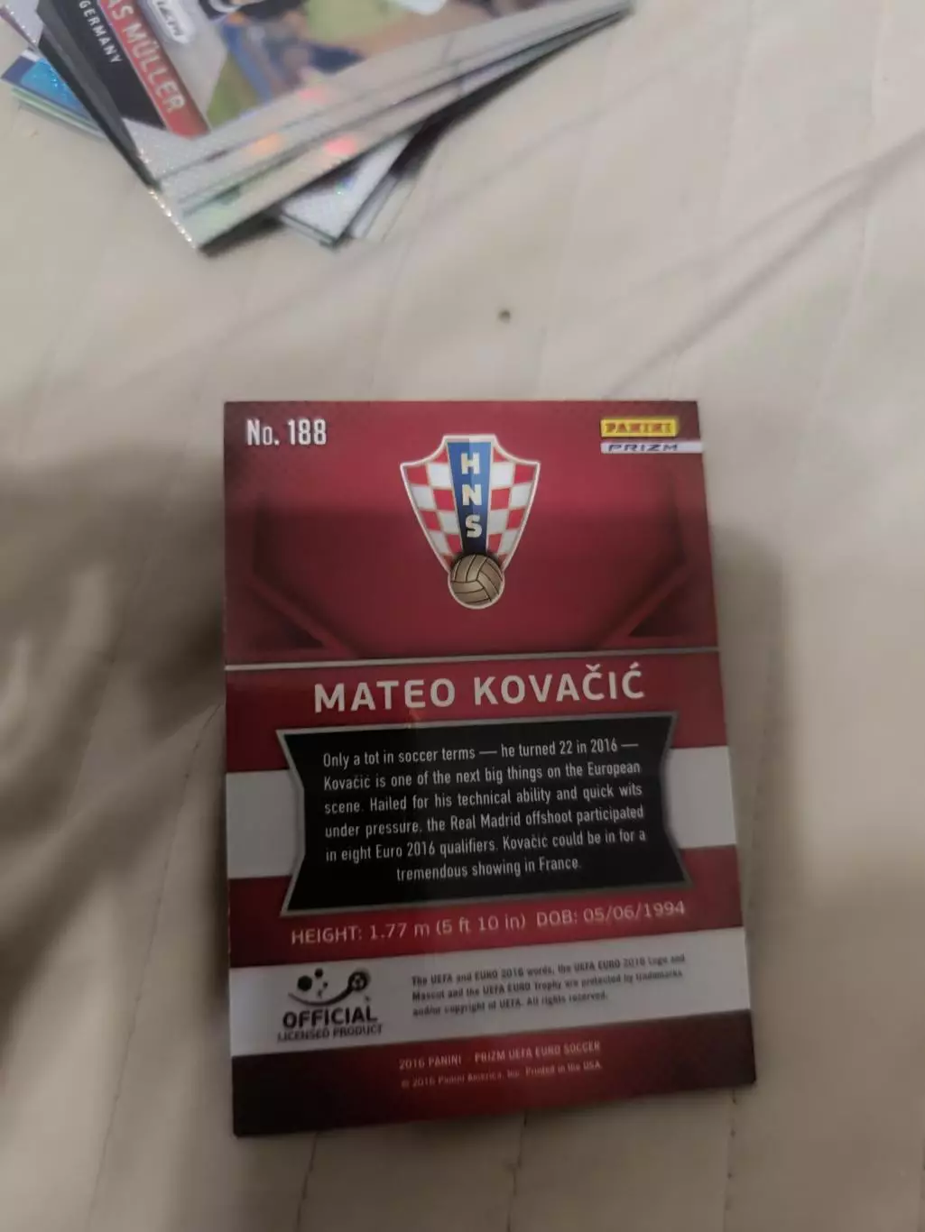 Маттео ковачич Хорватия.серебро. пл-20 1