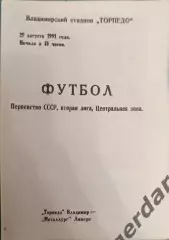 50 торпедо Владимир металлург Липецк1991