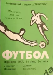 50 торпедо Владимир химик Дзержинск 1984