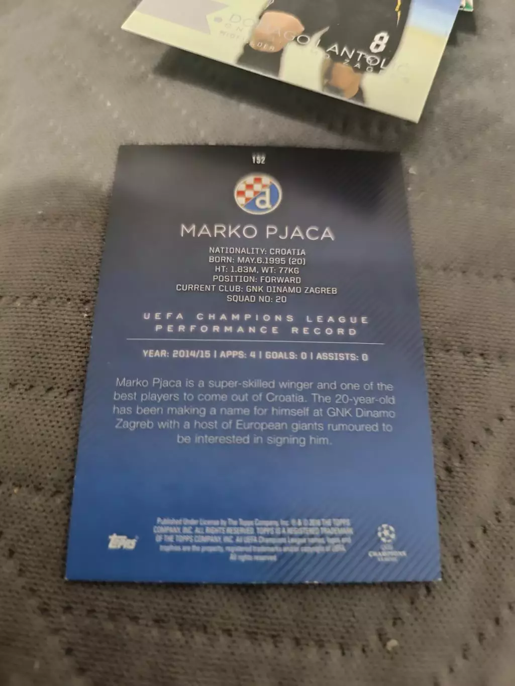 Марко пьяка. Динамо Загреб .пл-25 1