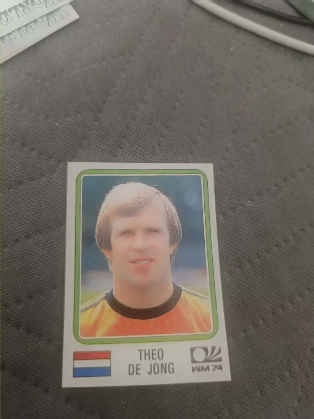 Тео де Йонг .Нидерланды world cup story пл-27