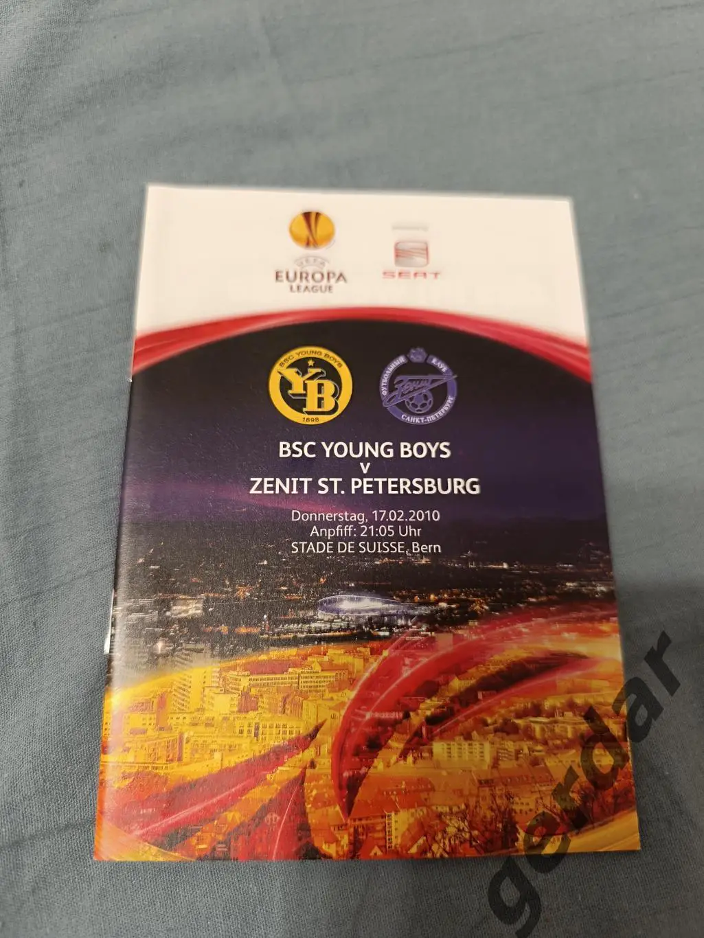 67 Янг Бойз зенит Санкт Петербург 2010 лига европы