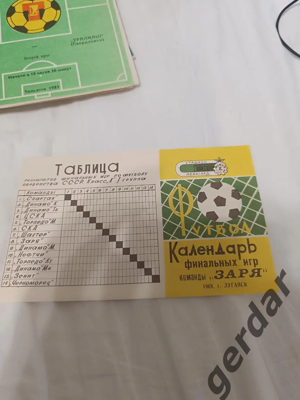 83 заря Луганск 1969 вид 2