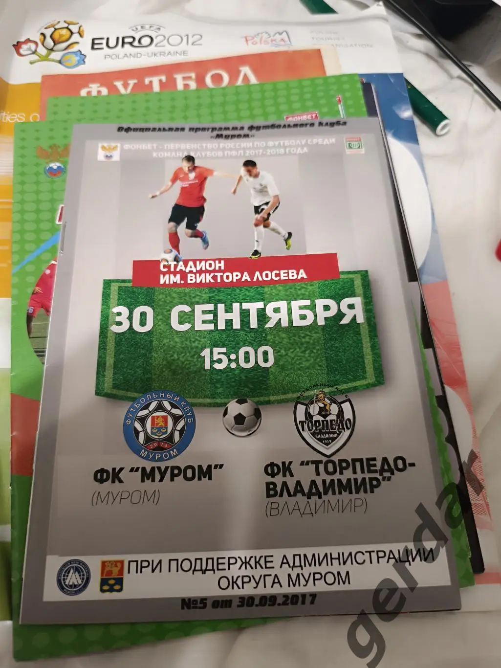 99 Муром торпедо Владимир 2017