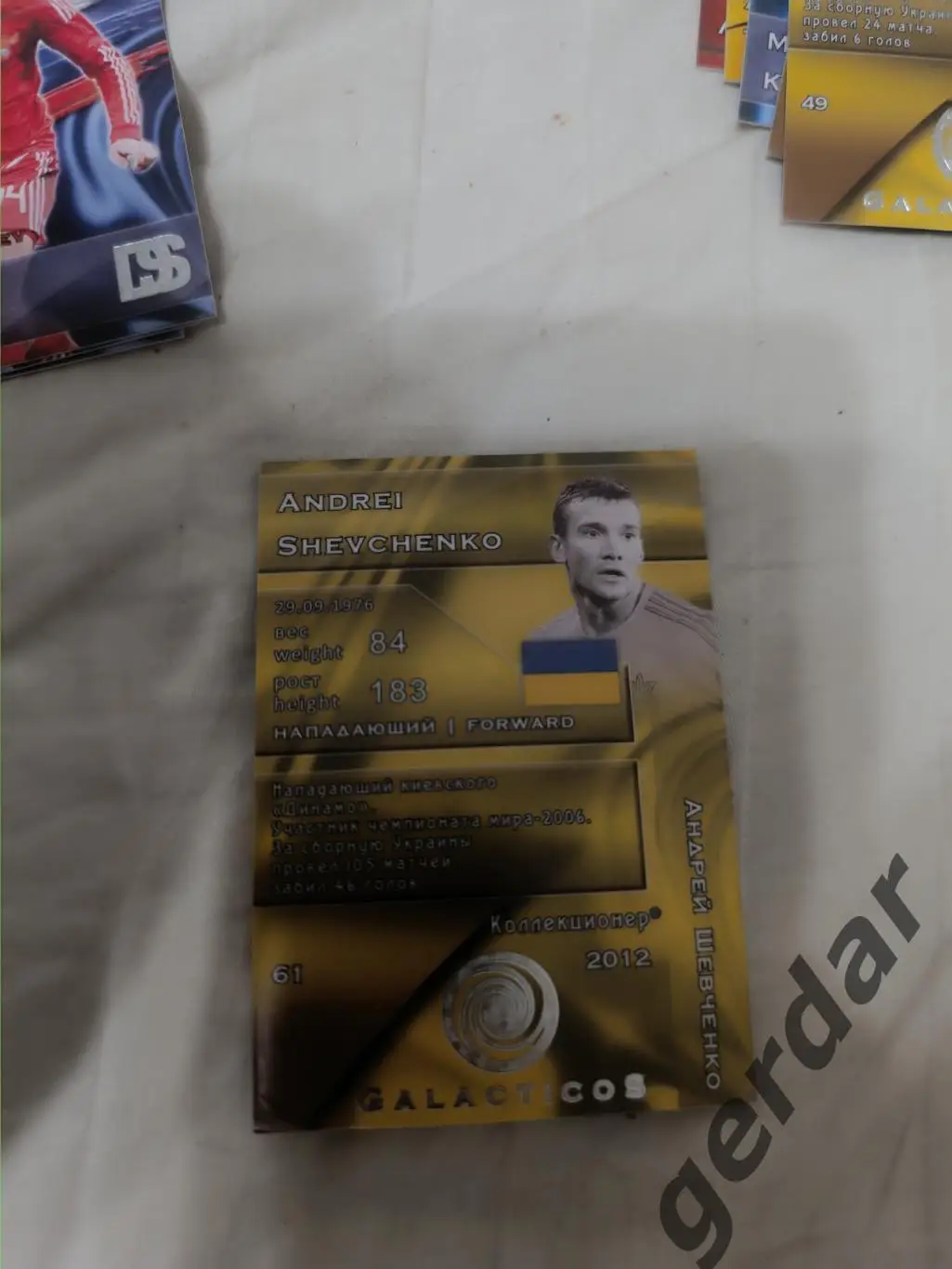 Андрей Шевченко Украина 1