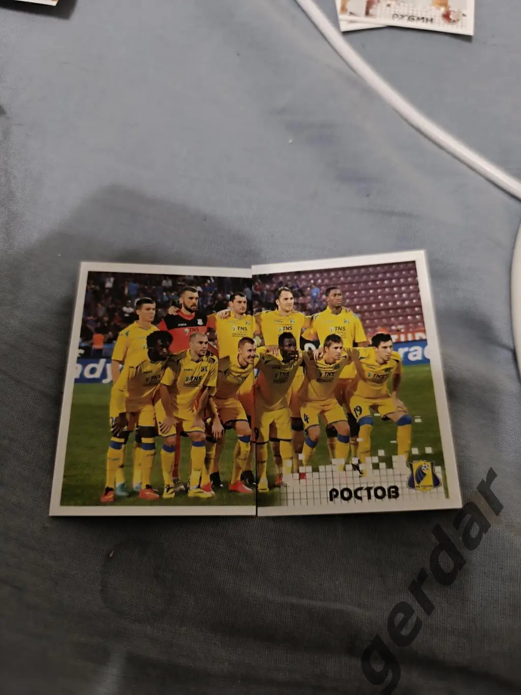 1к Ростов команда две наклейки