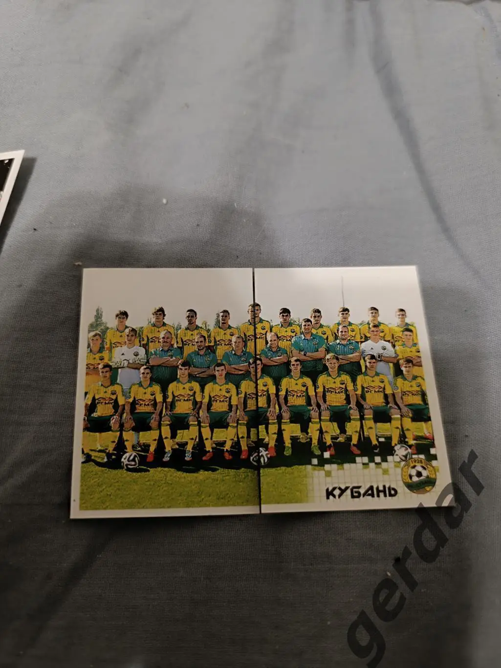1к Кубань Краснодар команда две наклейки