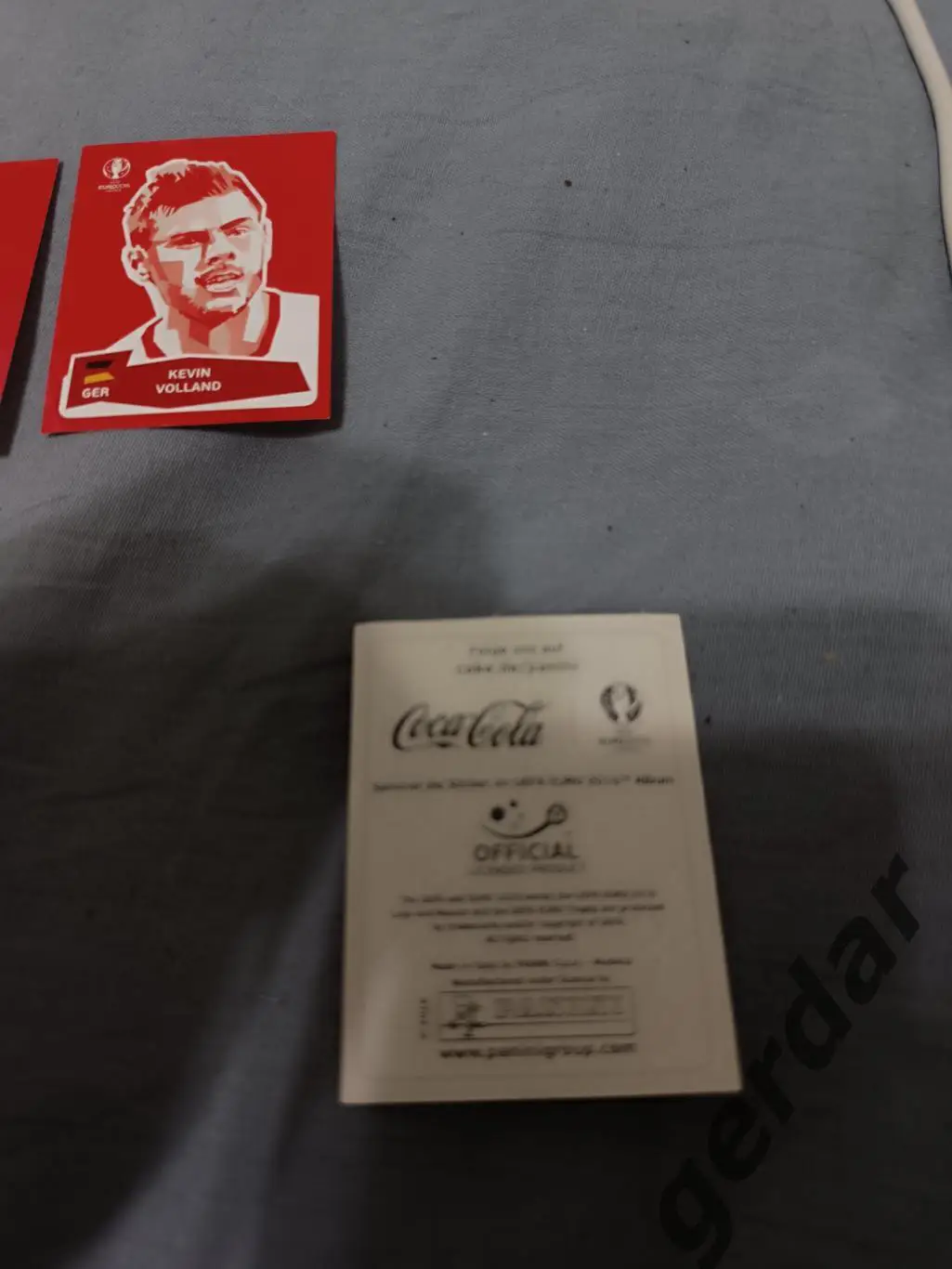 1к Джонатан Гектор Германия евро 2016 экстра кока-кола 1