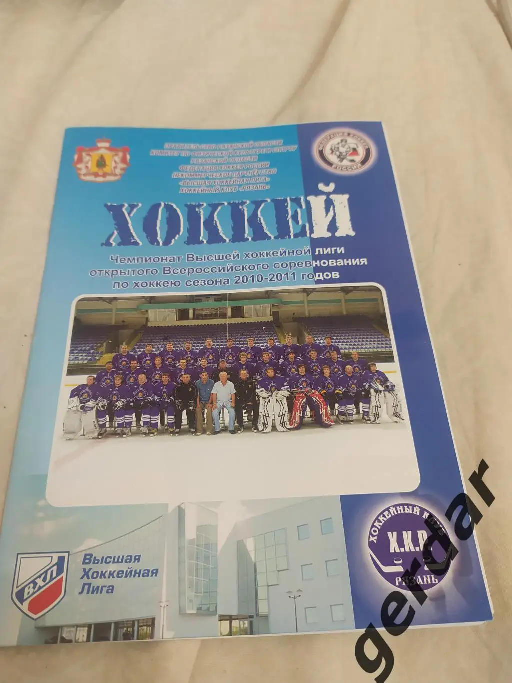 6 Рязань Саров 9 января 2011 хоккей