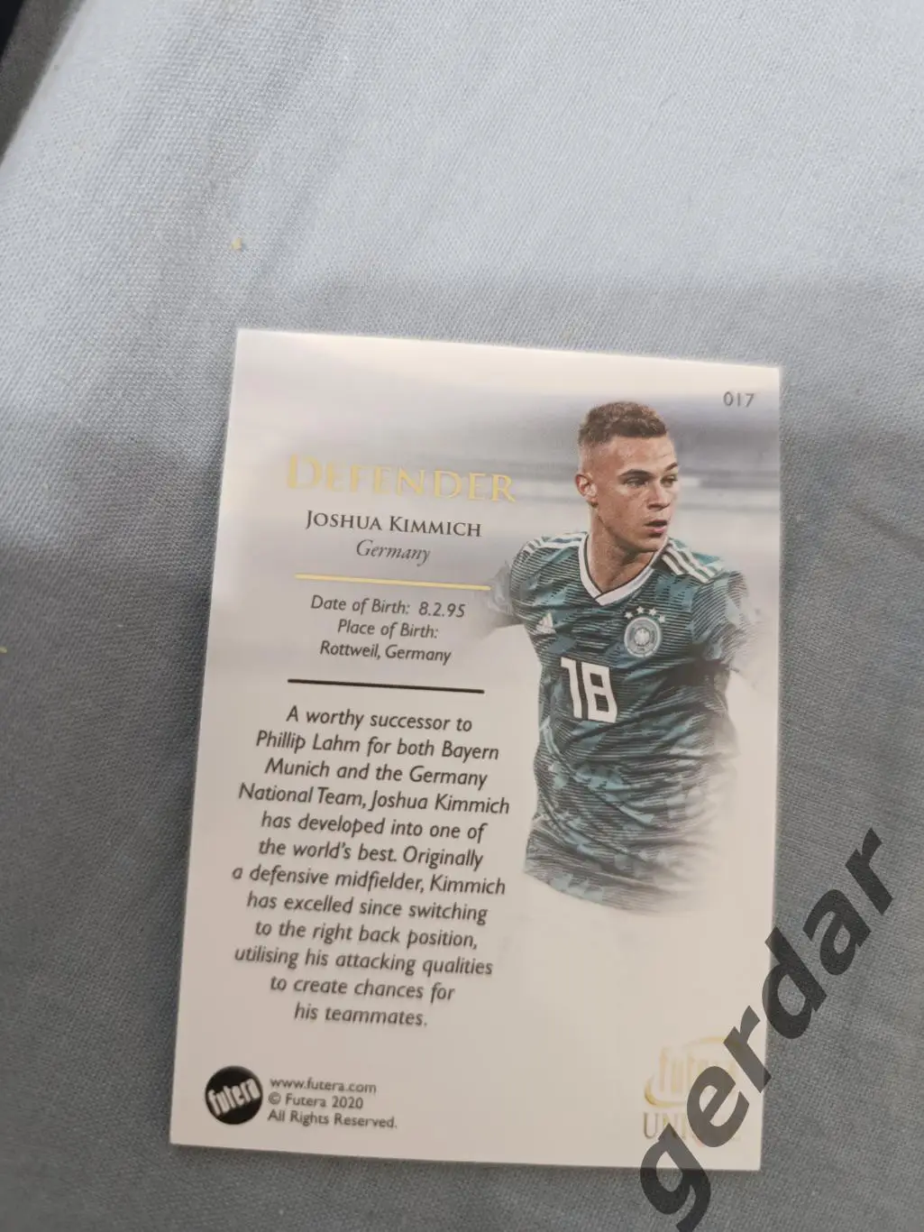 Джошуа киммих германия футера 2020 1