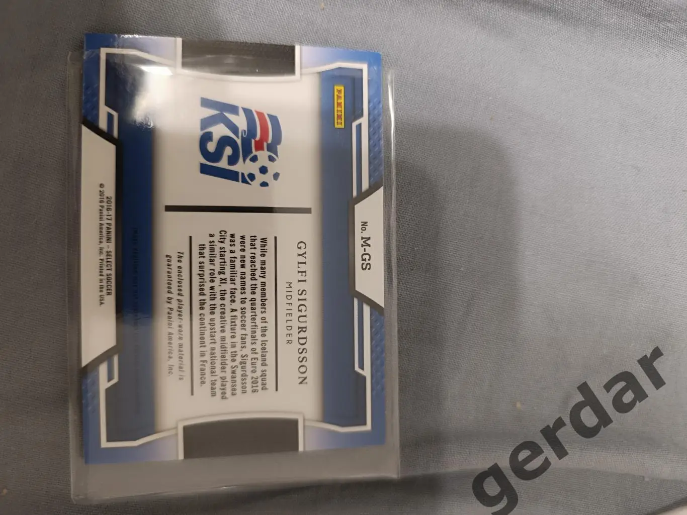 Гульфи Сигурдссон Исландия 1