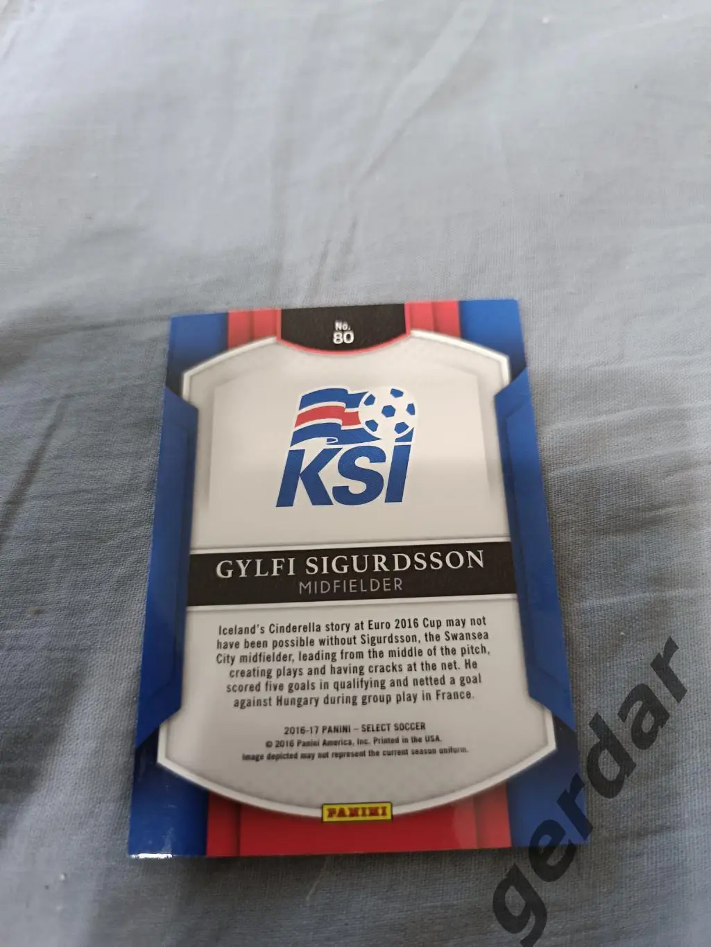 Гульфи Сигурдссон Исландия селект соккер 1