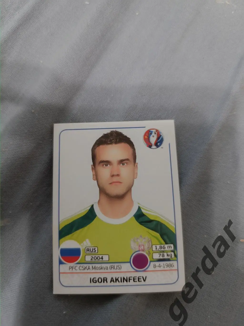 3к Игорь Акинфеев Россия цска