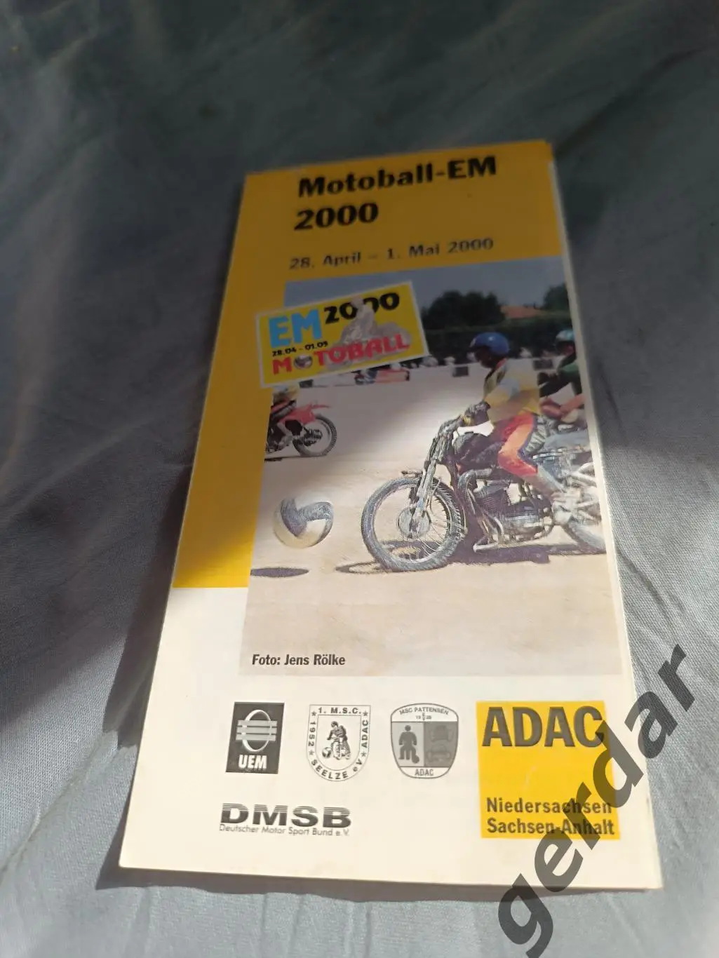 Кол 3 мотобол чемпионат Европы 2000 Россия Франция Голландия Германия