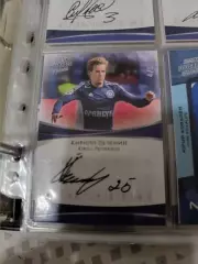 Кирилл печени . оренбург .карта с живым автографом