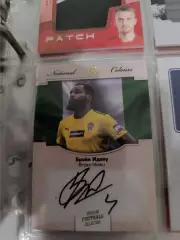 Брайн идову. Химки.карта с живым автографом